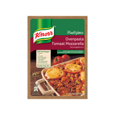 Knorr Maaltijdmix Ovenschotel Tomaat-Mozzarella